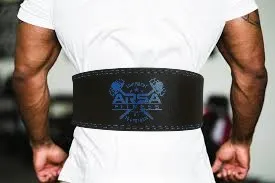 10MM Lever Leather Belt - Neptune