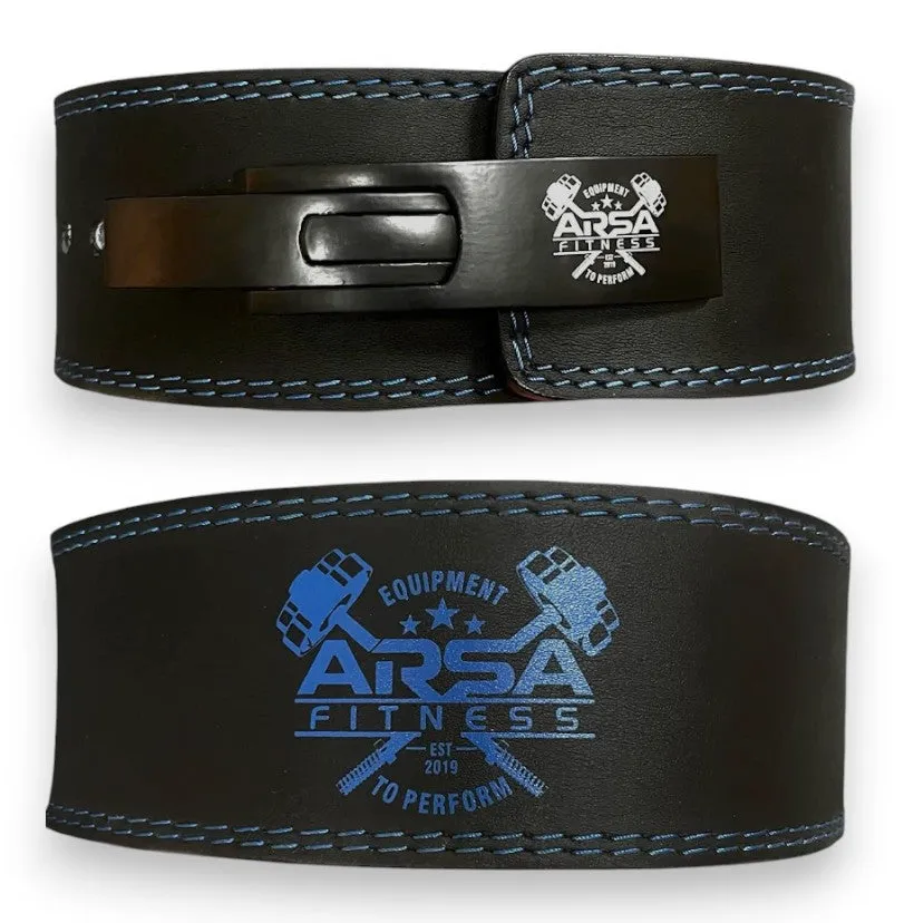 10MM Lever Leather Belt - Neptune