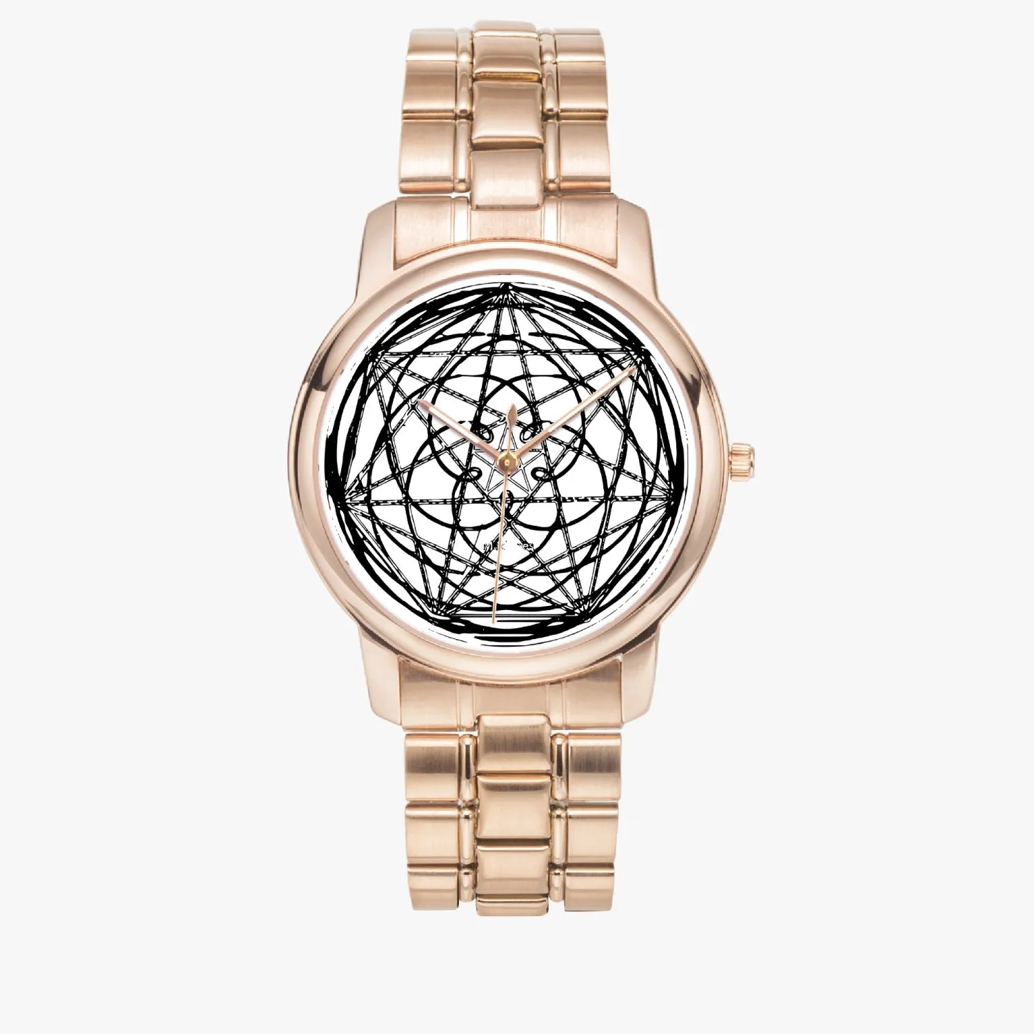 153. Folding Clasp Type Stainless Steel Quartz Watch Cracks in the real
