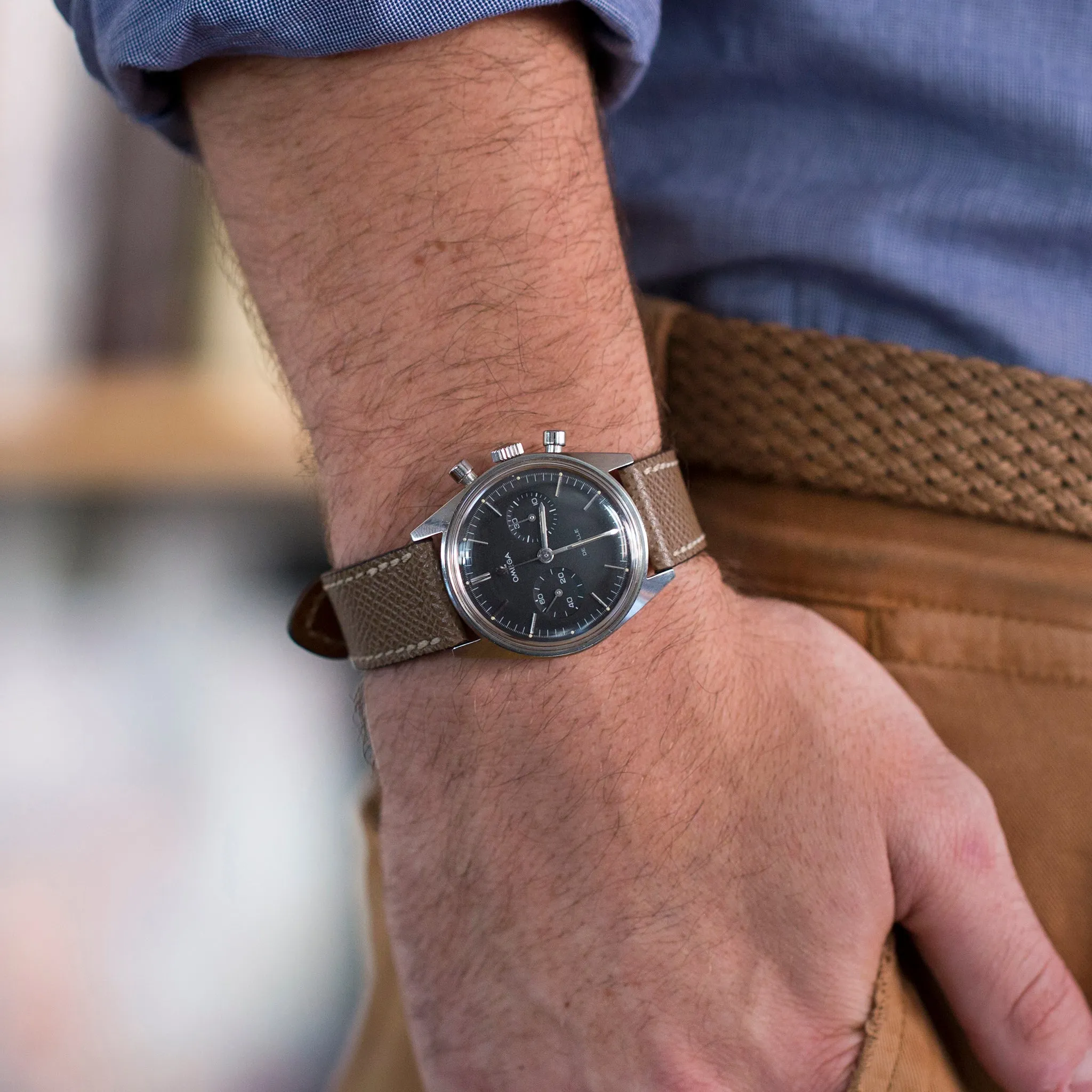 1960s Omega DeVille Chronograph Reference 145.017