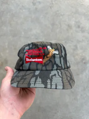 1990s Budweiser Illinois Sportsman Trebark Snapback