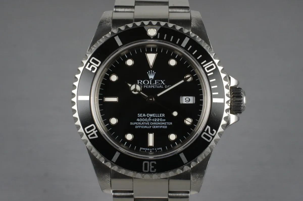 1996 Rolex Sea Dweller 16600