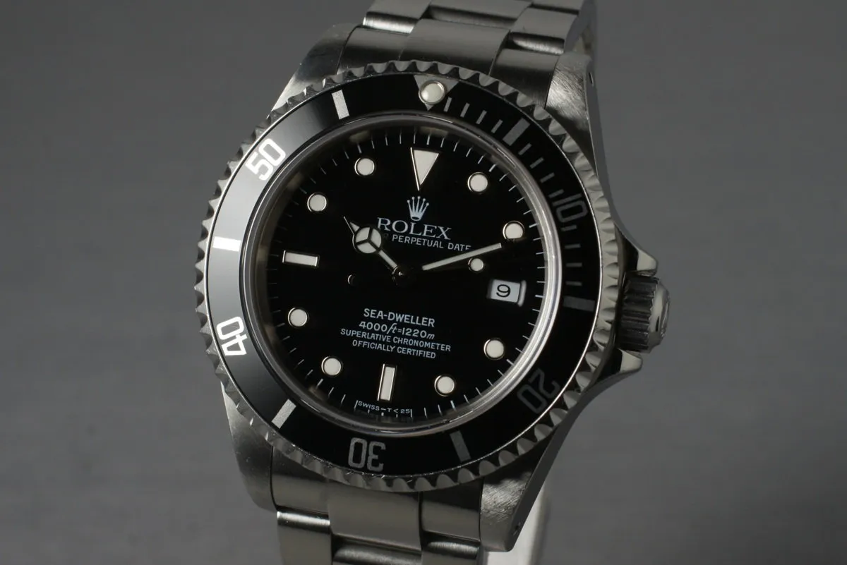 1996 Rolex Sea Dweller 16600