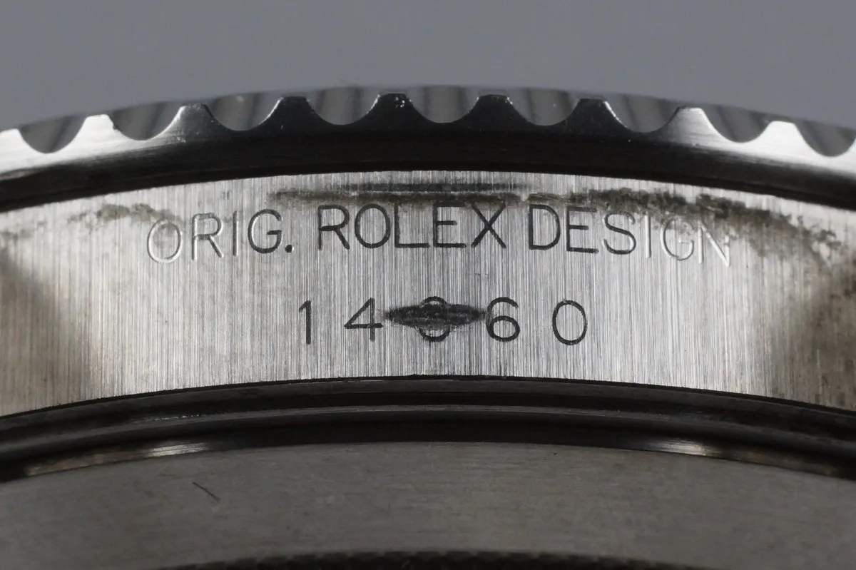 1996 Rolex Submariner 14060 with Box and Papers