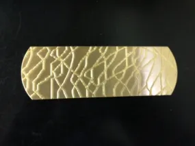 2x6" Brass Sheet for Bracelet Making, EA