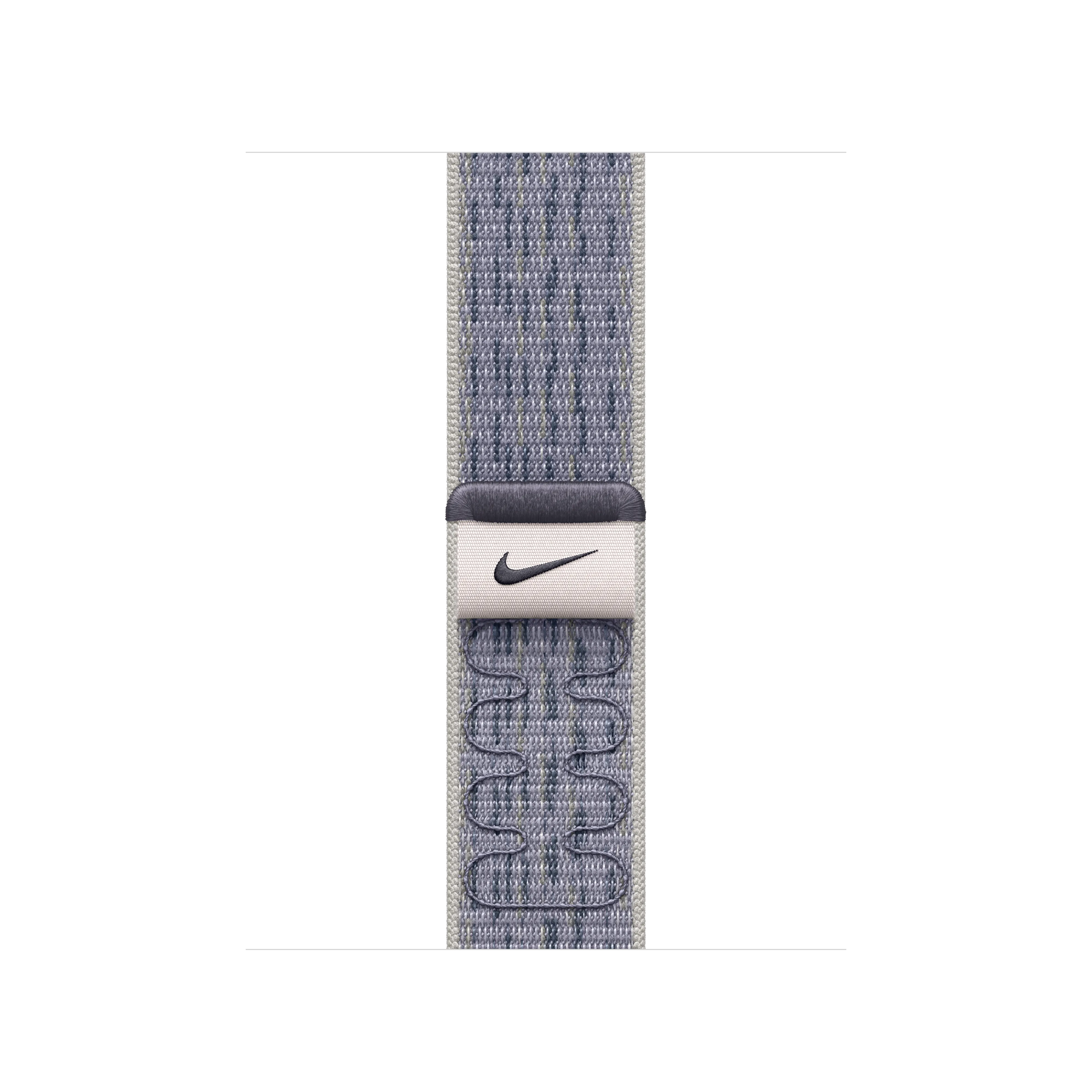 40mm Grey/Blue Nike Sport Loop