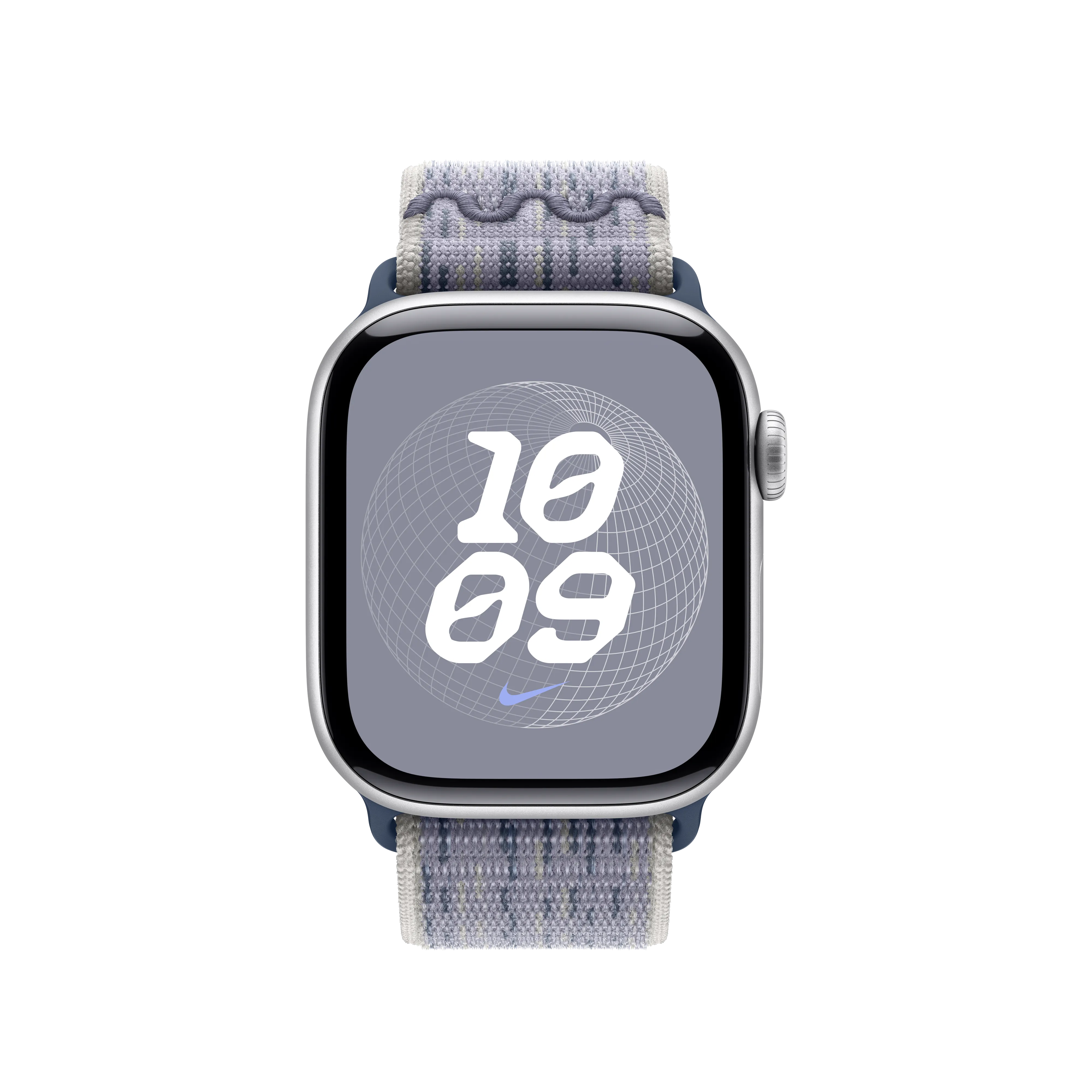 40mm Grey/Blue Nike Sport Loop