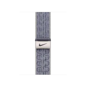40mm Grey/Blue Nike Sport Loop