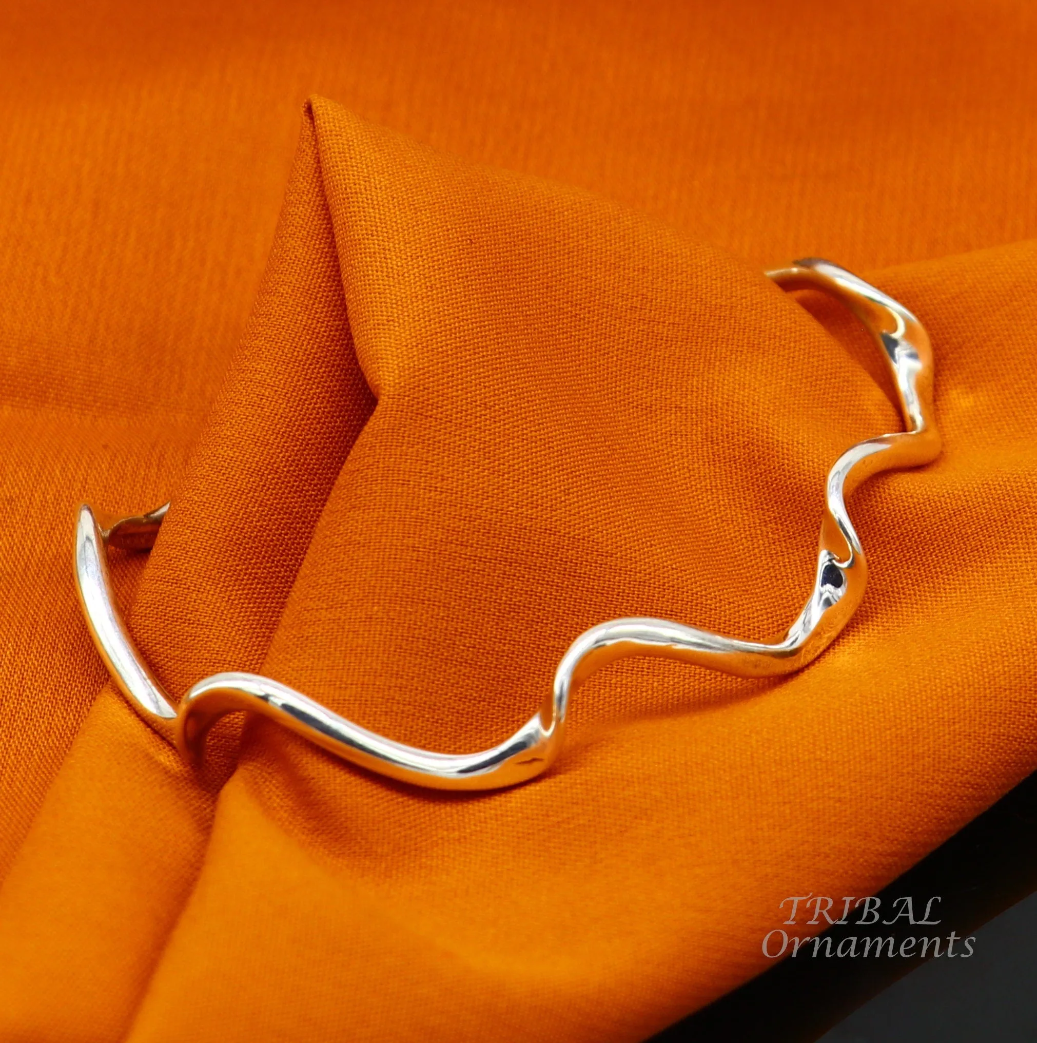 925 sterling silver handmade unique design fabulous open face adjustable bangle cuff bracelet kada, excellent gifting jewelry cuff118