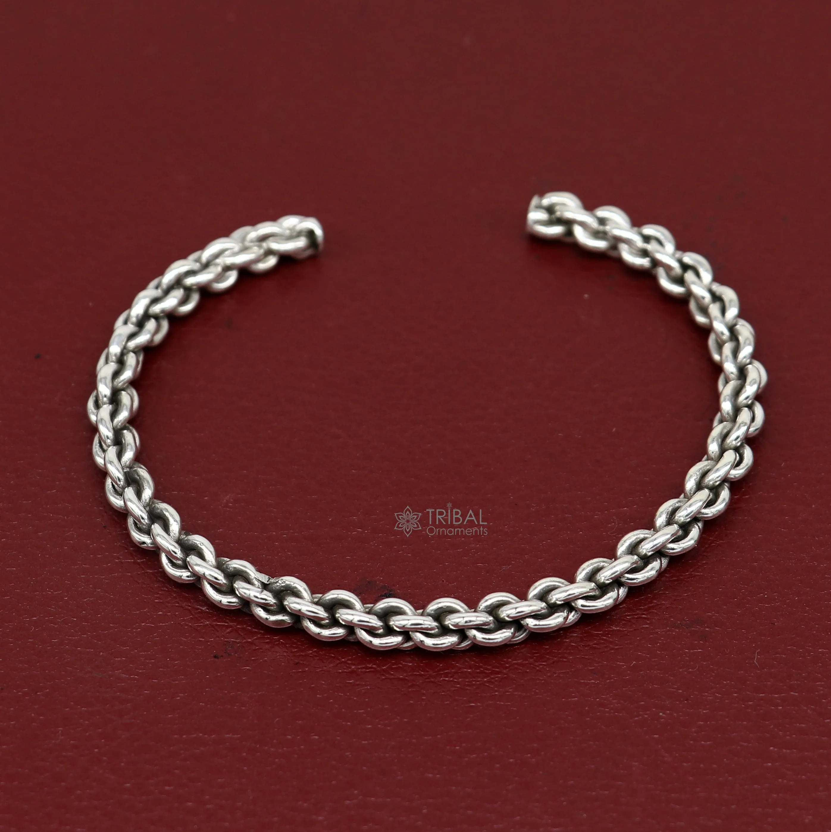 925 sterling silver handmade Unique stylish design fashion kada cuff bracelet, cuff kada unsex gifting jewelry solid silver kada cuff155