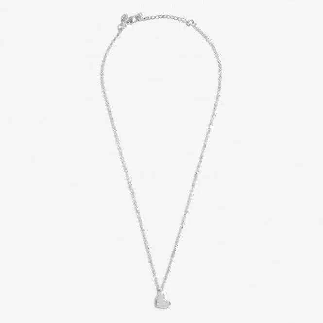 A Little Bridesmaid Silver Plated 46cm   5cm Necklace 6824