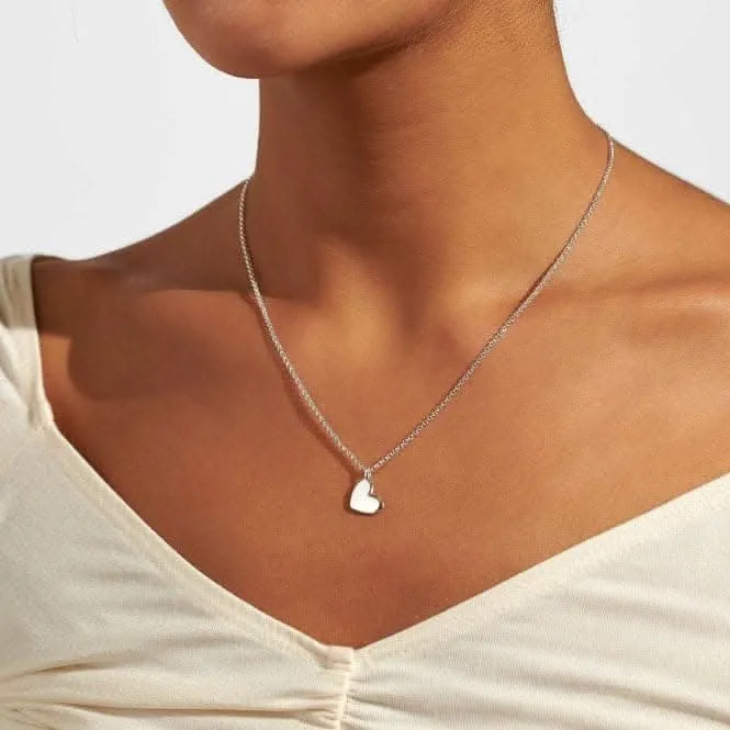 A Little Bridesmaid Silver Plated 46cm   5cm Necklace 6824