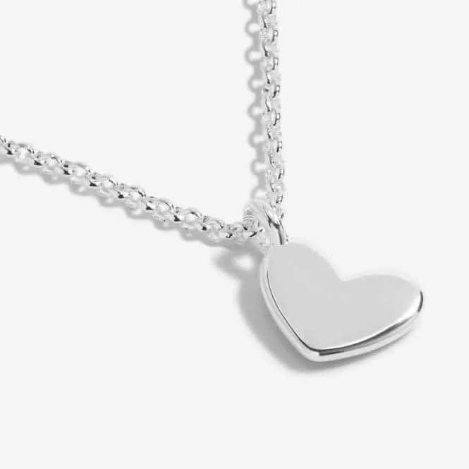 A Little Bridesmaid Silver Plated 46cm   5cm Necklace 6824
