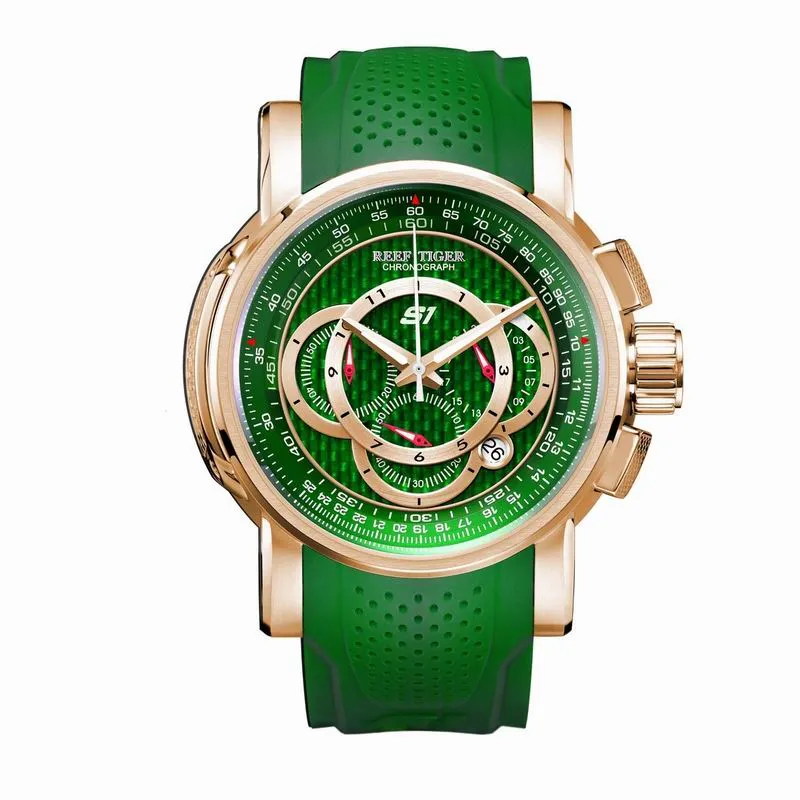 Add a Pop of Color to Your Collection with the Reef Tiger RT Designer Sport Rose Gold Unisex Watches