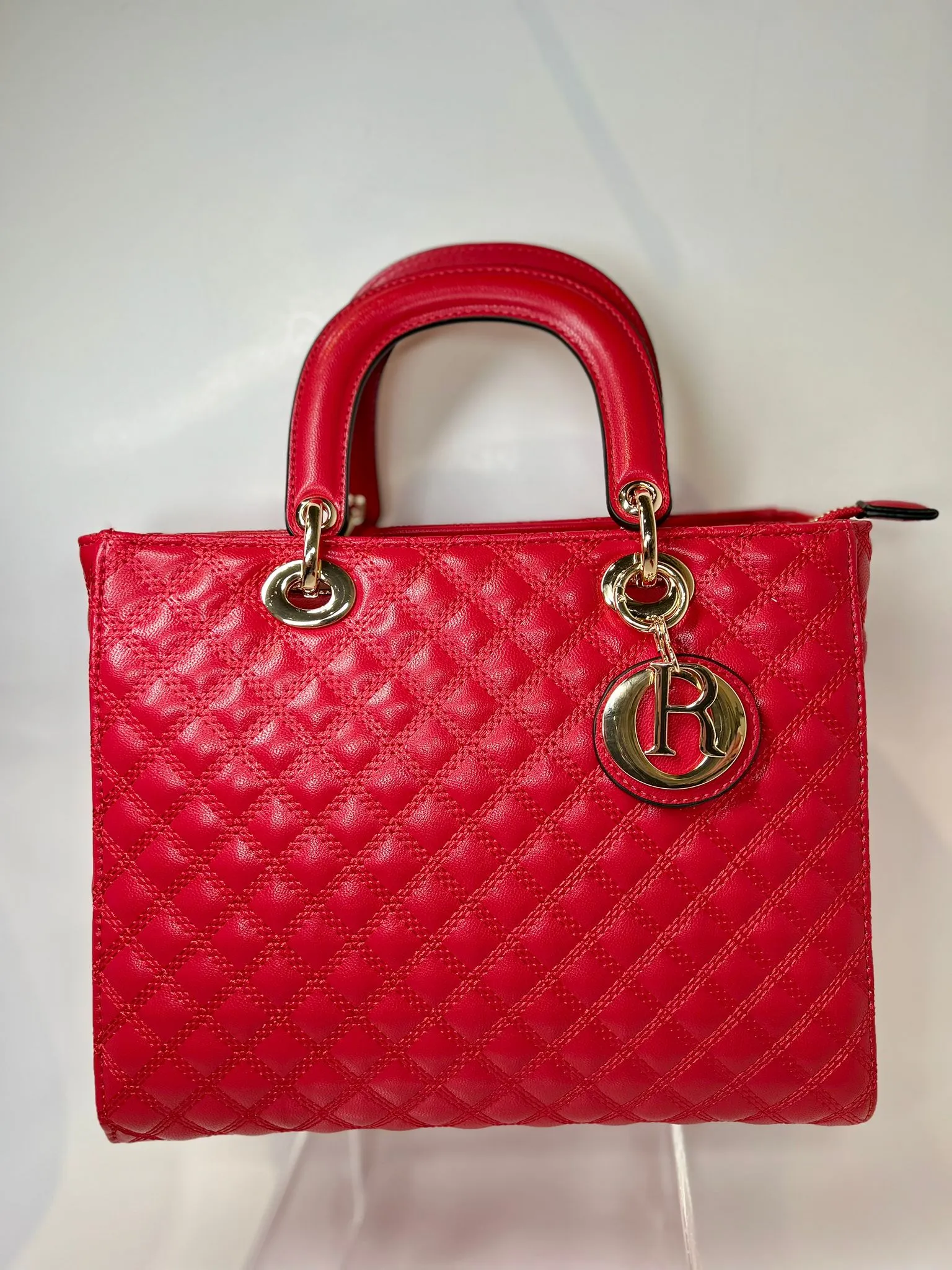 Alina - Red Handbag Set