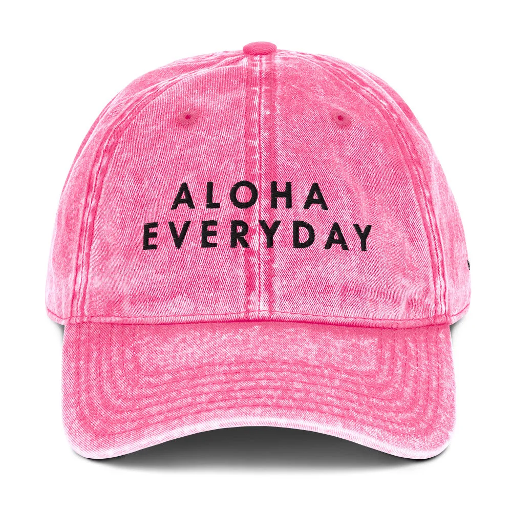 Aloha Everyday Vintage Cotton Twill Cap