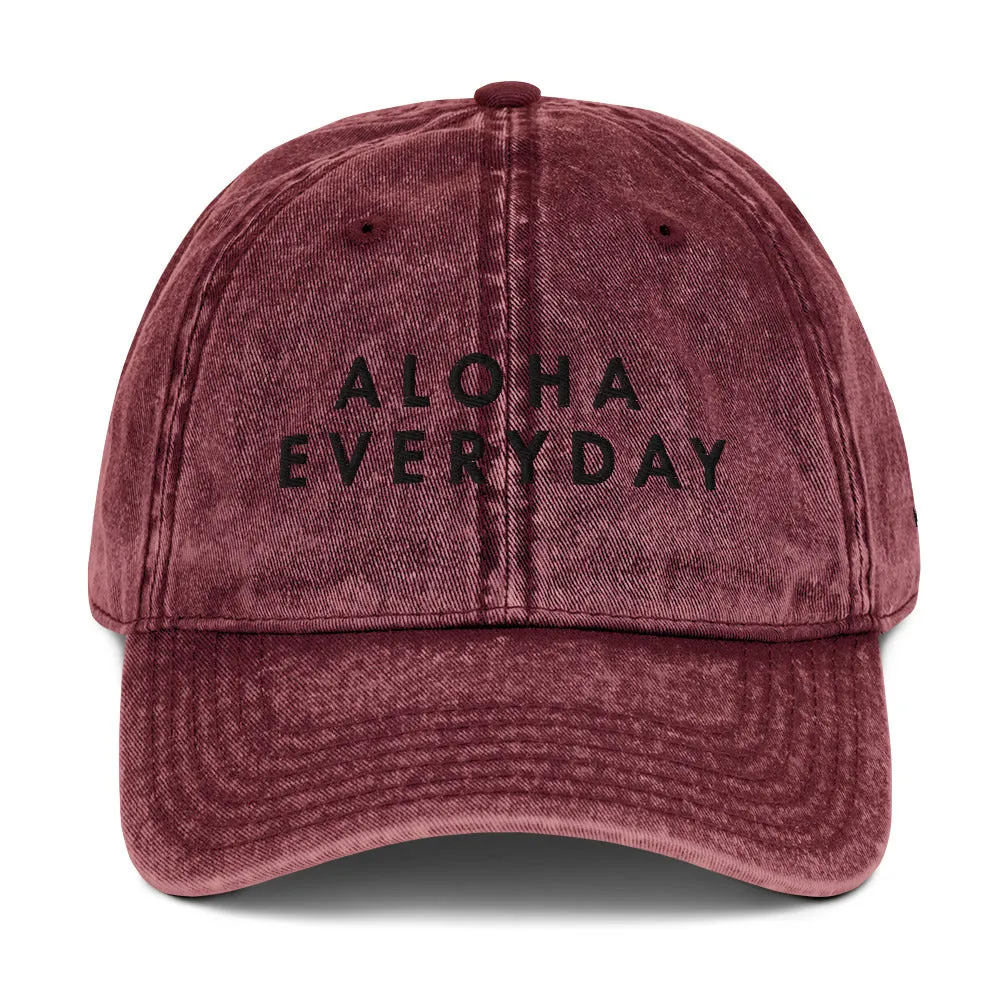 Aloha Everyday Vintage Cotton Twill Cap