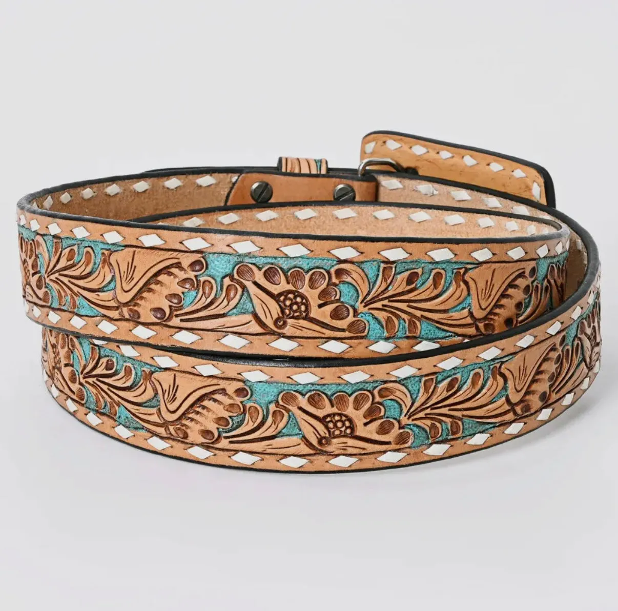 American Darling tooled belt
