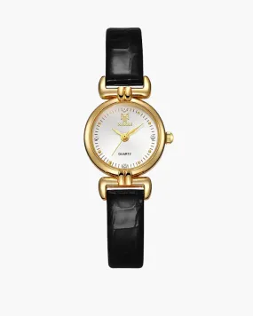 Amélisse – Bordeaux leather – Wristwatch