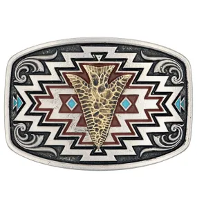 Attitude by Montana Silversmiths Radiating Center Of It All Arrow Buckle- A872