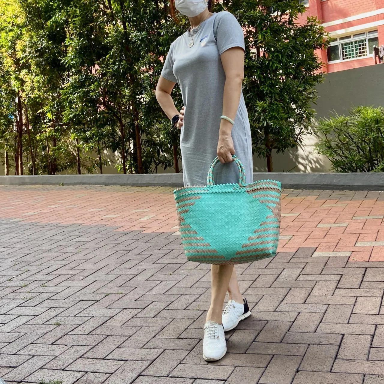 Auntie Chic Bag (L,Green)
