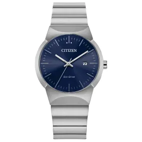 Axiom Ladies Blue Dial Stainless Steel