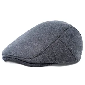BABEYOND 1920s Gatsby Newsboy Hat Cap for Men Gatsby Hat for Men 1920s Mens Gatsby Costume Accessories Dark Gray-1 Large-X-Large
