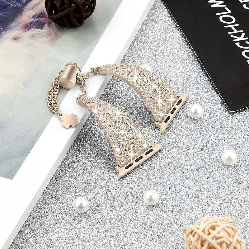 bedazzled apple watch band Bracelet Bangle Apple Watch Band Wristband Women