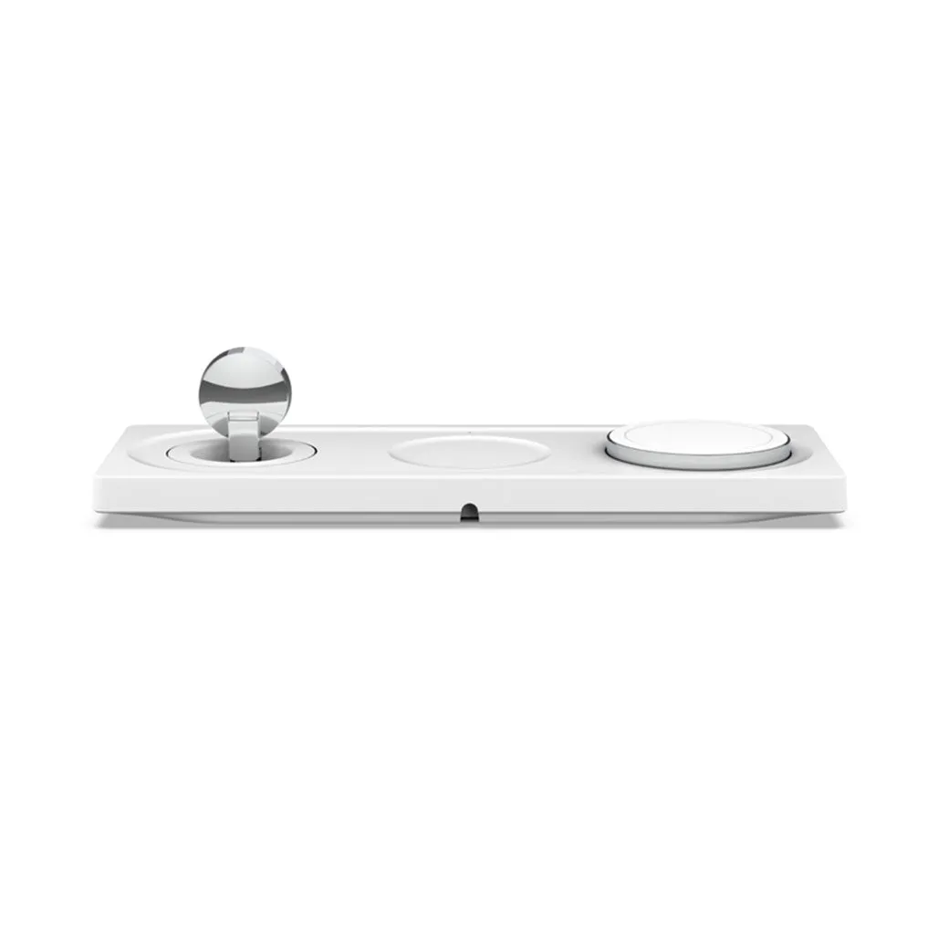 Belkin BoostCharge Pro 3-in-1 Wireless Charging Pad with MagSafe Technology – Fast Charging for iPhone, Apple Watch, and AirPods