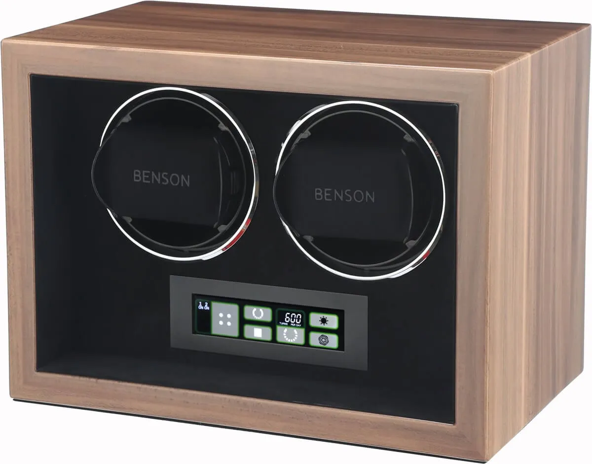 Benson Watch Winder Compact Double 2.WAS Brown