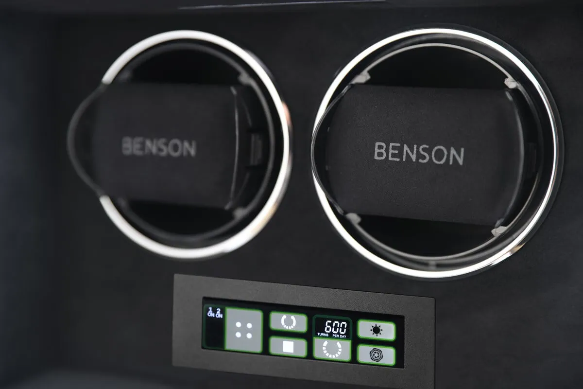 Benson Watch Winder Compact Double 2.WAS Brown