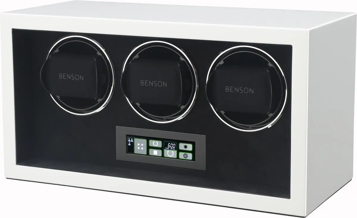 Benson Watch Winder Compact Triple 3.WS White