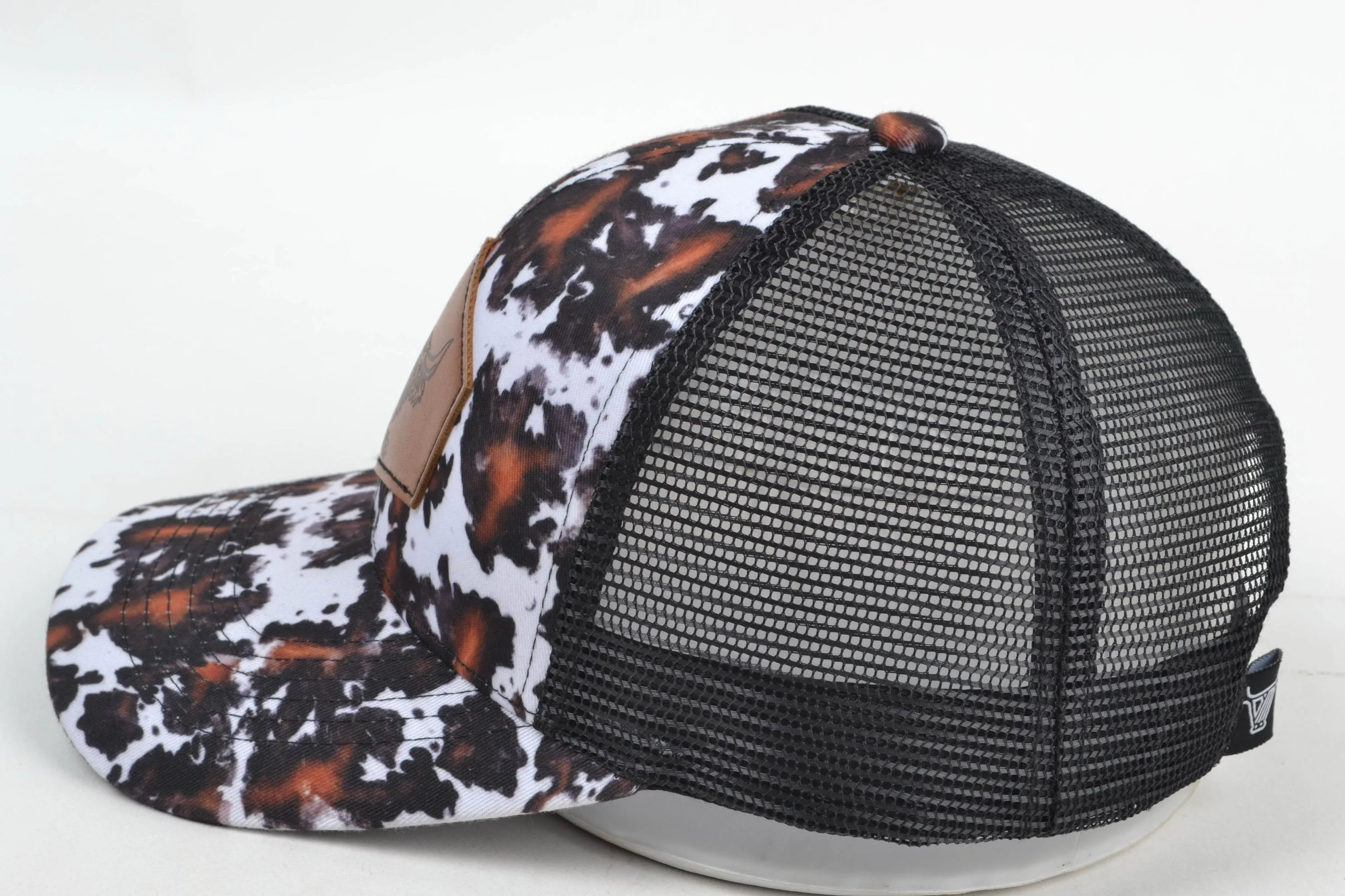 Black and Brown Highland Cow Trucker Hat