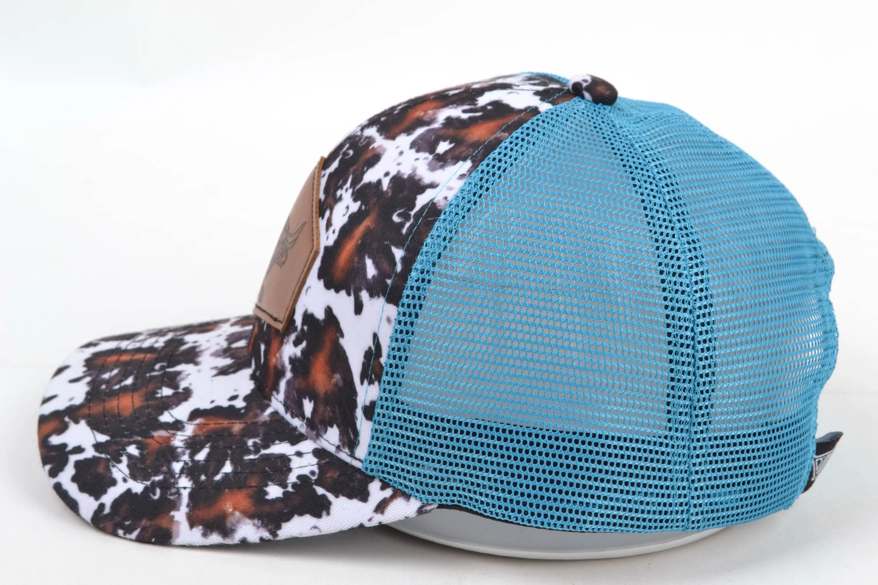 Black and Brown Highland Cow Trucker Hat