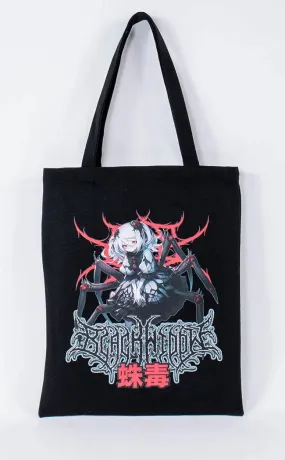 Black Widow Canvas Tote Bag