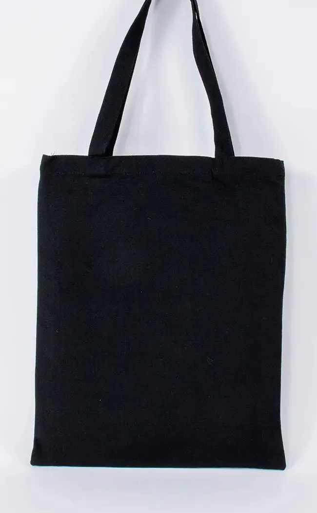 Black Widow Canvas Tote Bag