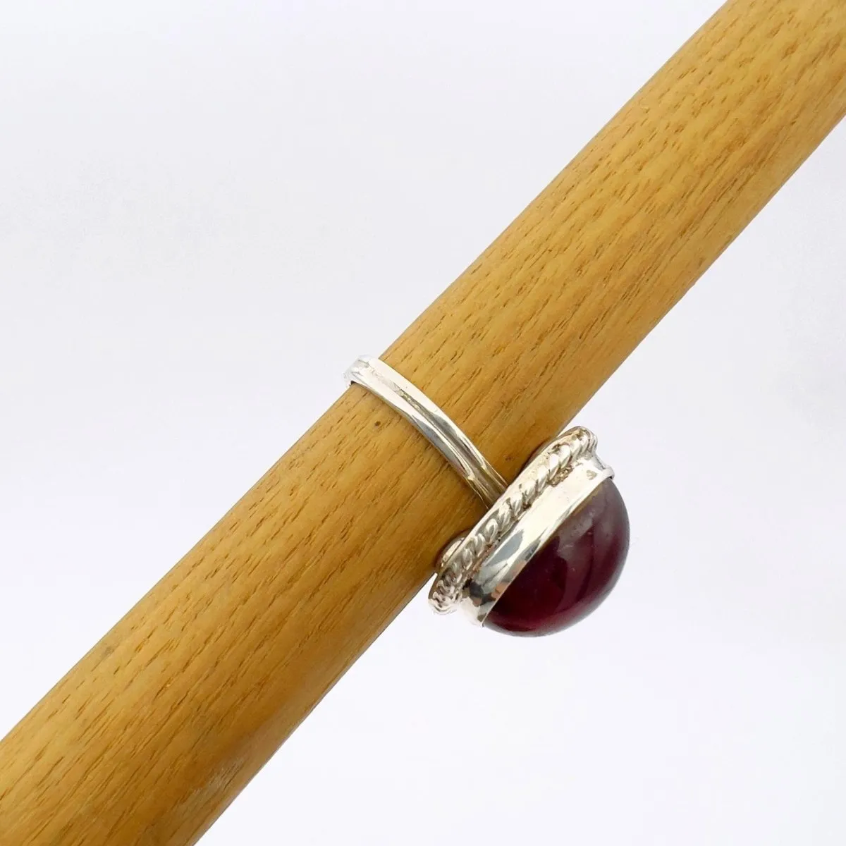 Blue Sapphire Minimalist Ring Men's Jewelry
