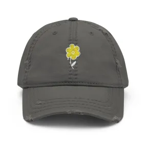 Blume Dad-Hat im Used-Look