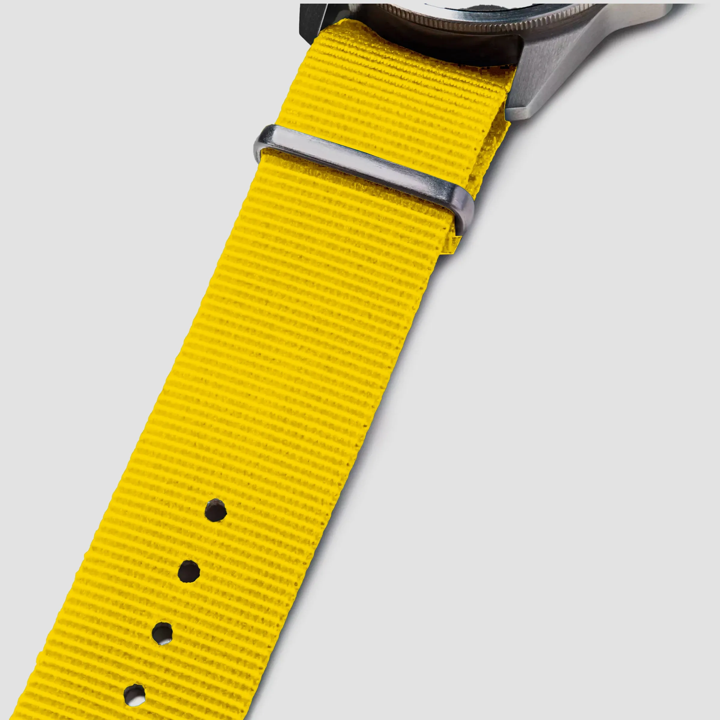 Bold Nato Steel Strap set - 22MM Yellow