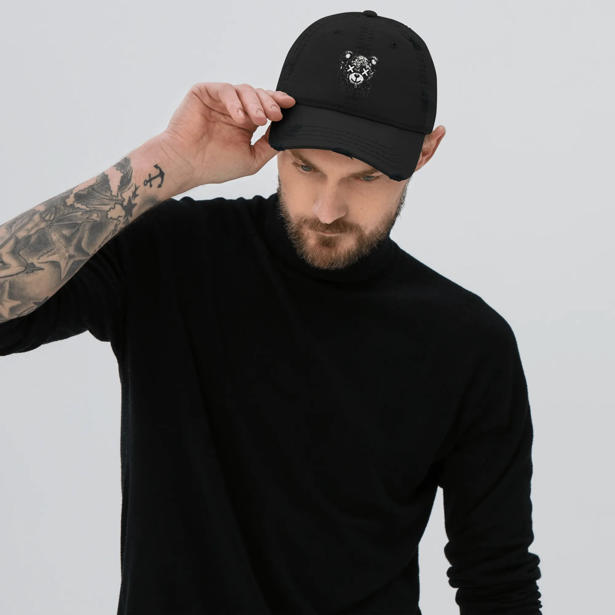 Bär Dad-Hat im Used-Look