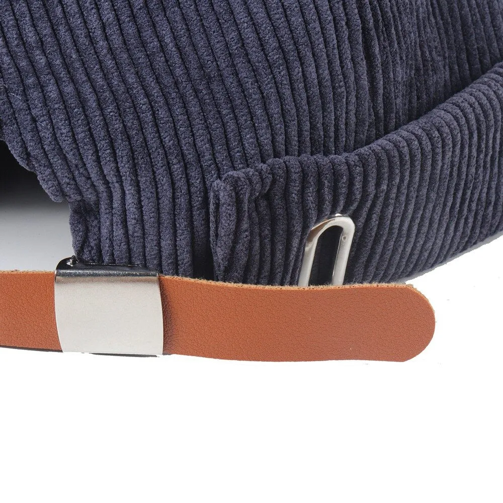 Brimless Corduroy Cap