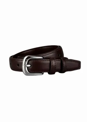 Brown Belt Silver Buckle ★ Brown