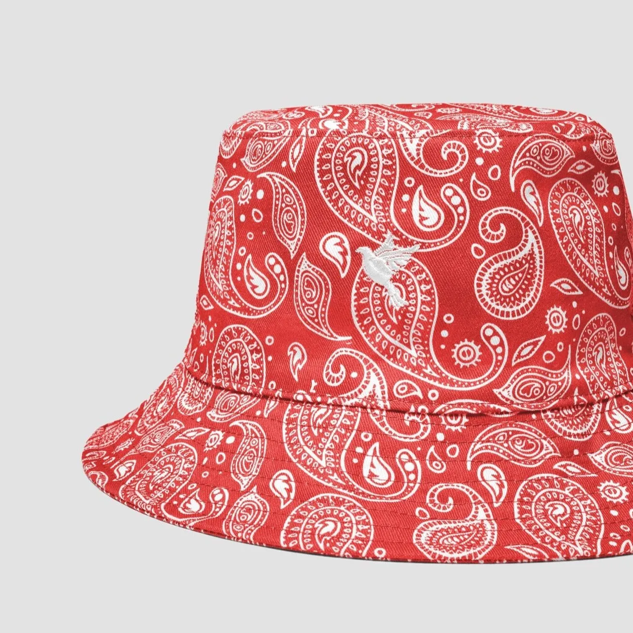 Bucket Hat Bandana Red