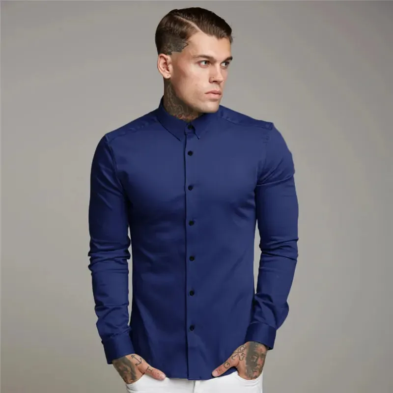 Buff Long Sleeve Tight Shirt