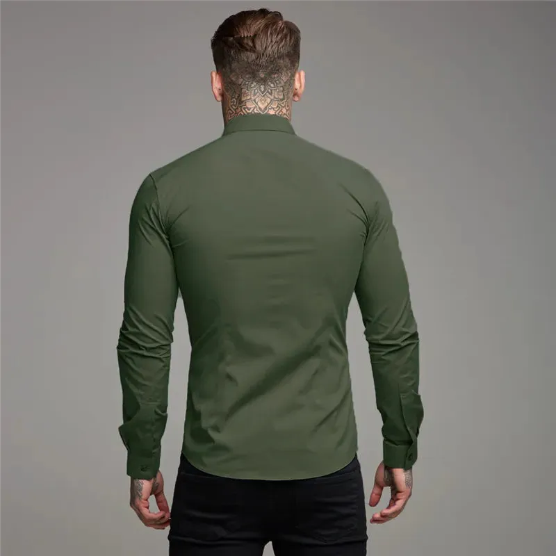 Buff Long Sleeve Tight Shirt