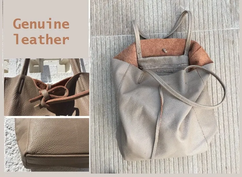 Burgundy  brown tote leather bag. Metallic effect genuine leather shopper. Large carry all bag for your laptop, books.Burgundy leather purse
