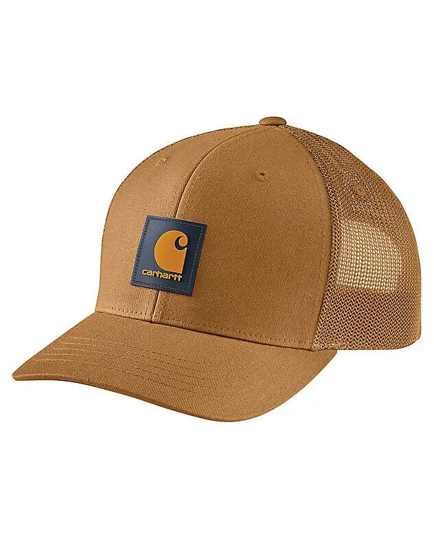 Carhartt: Rugged Flex Twill Mesh Back Logo Patch Cap