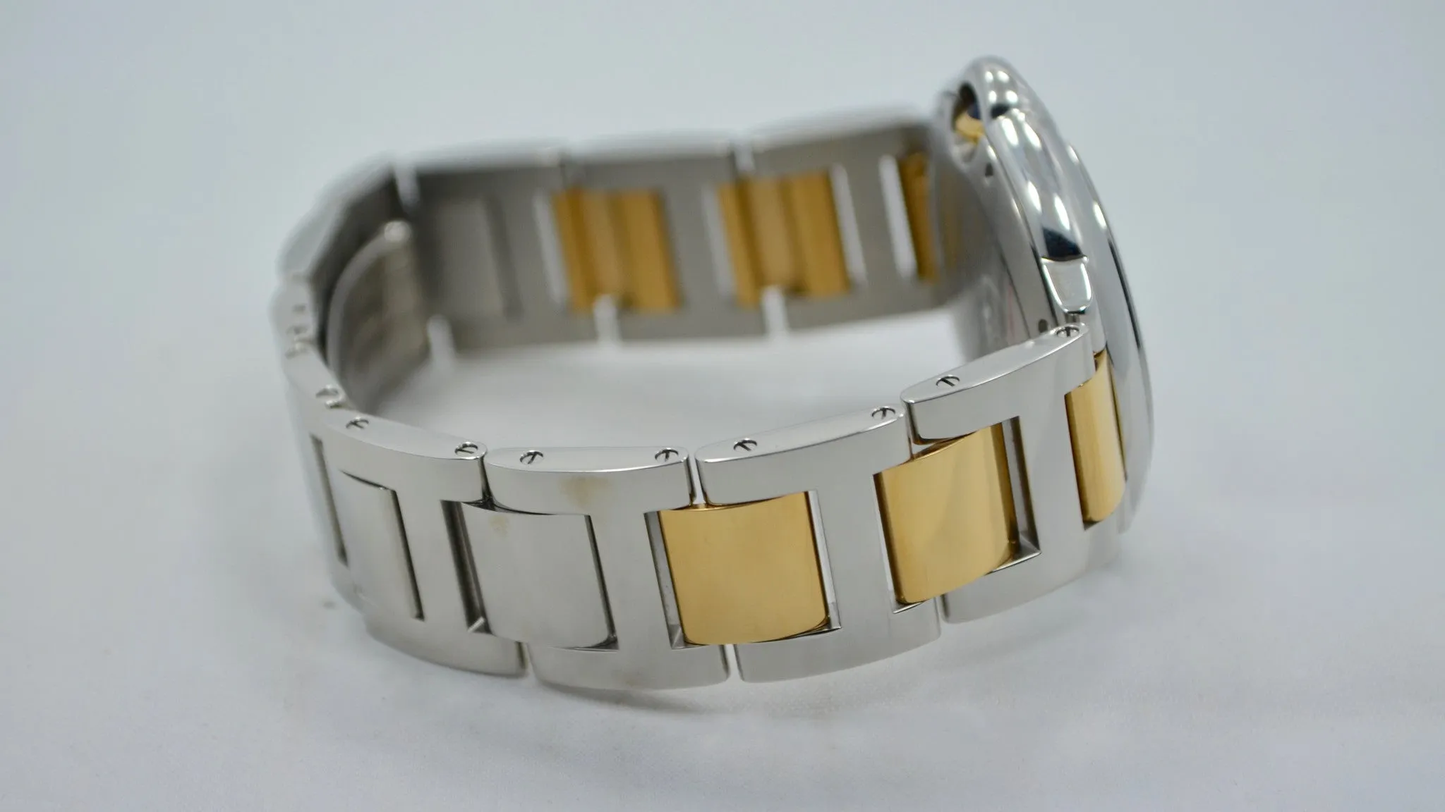 Cartier Ballon Bleu W6920047 Two Tone 18K Stainless Steel Automatic Watch Ladies