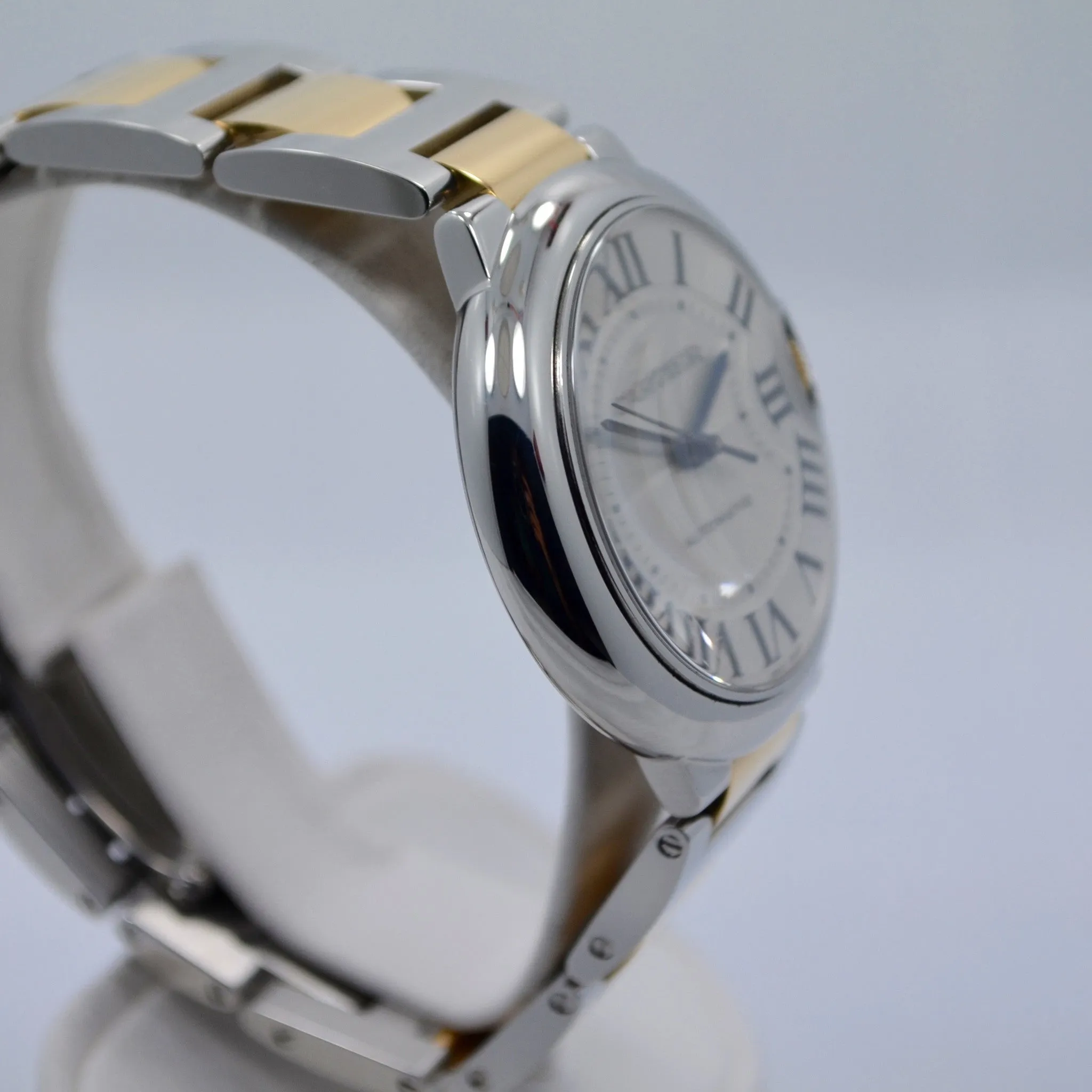 Cartier Ballon Bleu W6920047 Two Tone 18K Stainless Steel Automatic Watch Ladies