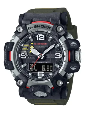 Casio G Shock Mudmaster Black and Red Watch GWG-2000-1A3
